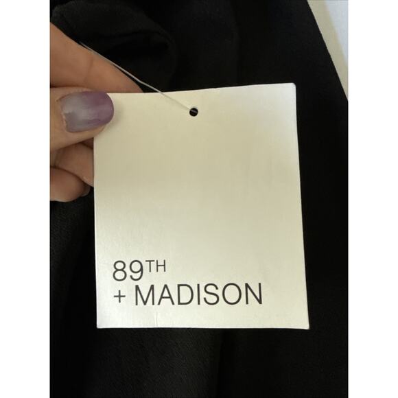 89th & Madison NWT Women’s S Whimsigoth Crochet Blouse Stretch Business Office - Picture 4 of 10